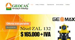 Desktop Screenshot of geocas.cl